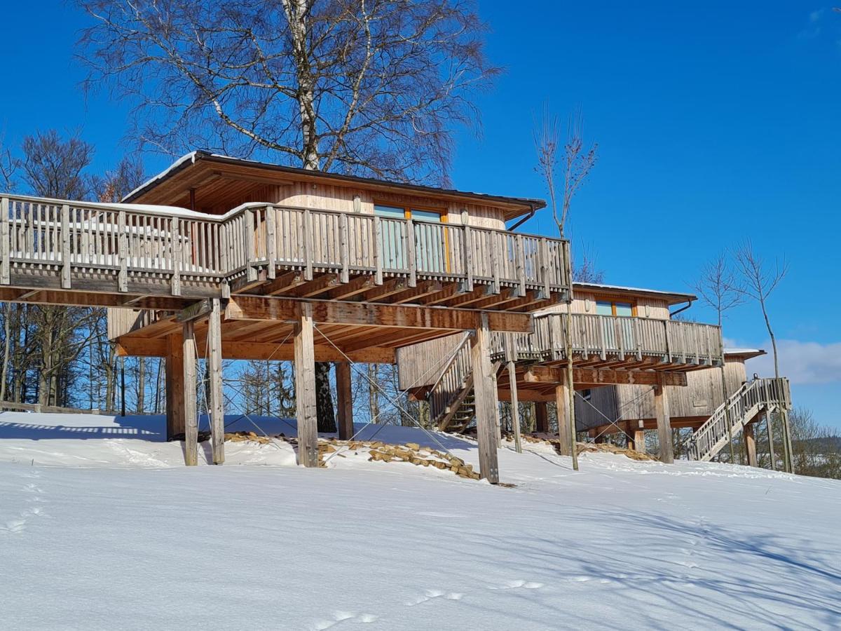 Hotel Waldquelle - Baumhaushotel Aerzen Dış mekan fotoğraf